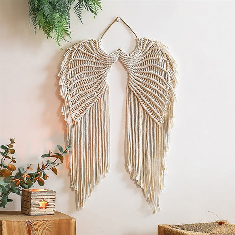 Macrame Angel Wings Decor