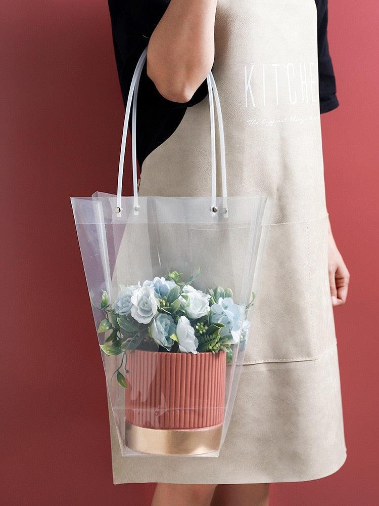 Ceramic Plant Decor Round Cylinder Pot