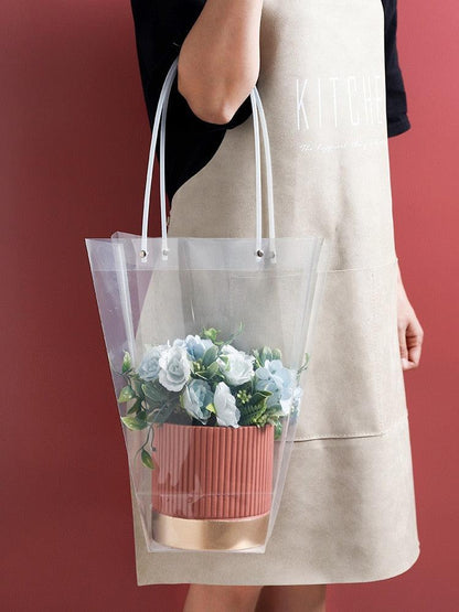 Ceramic Plant Decor Round Cylinder Pot