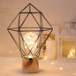 Wesley Wire Geometric Table Lamp