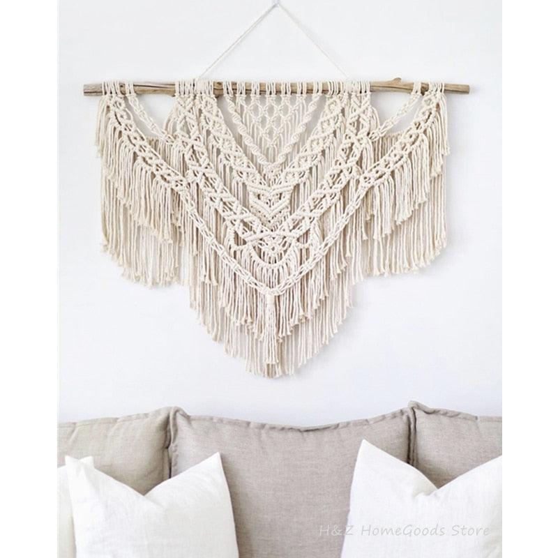 Boho Macrame Wall Art Home Decor