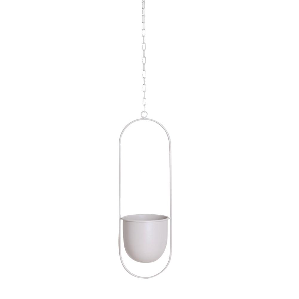 Hanging Metal Oval Planter