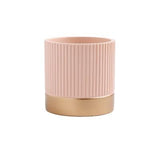 Ceramic Plant Decor Round Cylinder Pot