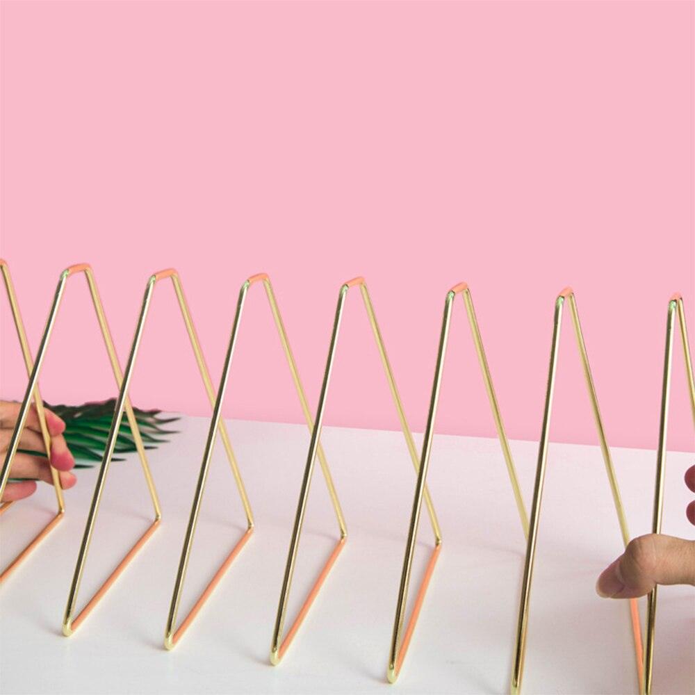 Geometric Book Organizer Book Shelf