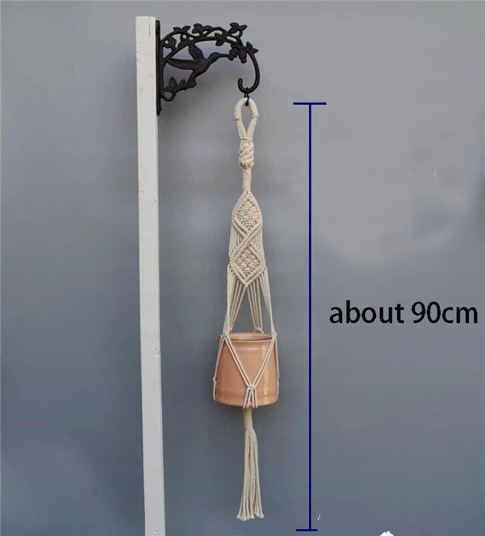 Macramé Hanging Pot Holder