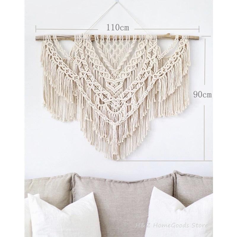 Boho Macrame Wall Art Home Decor