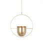 Hanging Metal Oval Planter