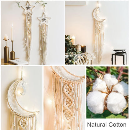 Macrame Leaf Art Home Decor