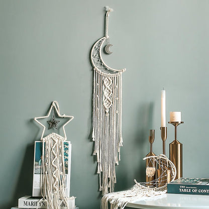 Macrame Leaf Art Home Decor