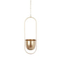 Hanging Metal Oval Planter