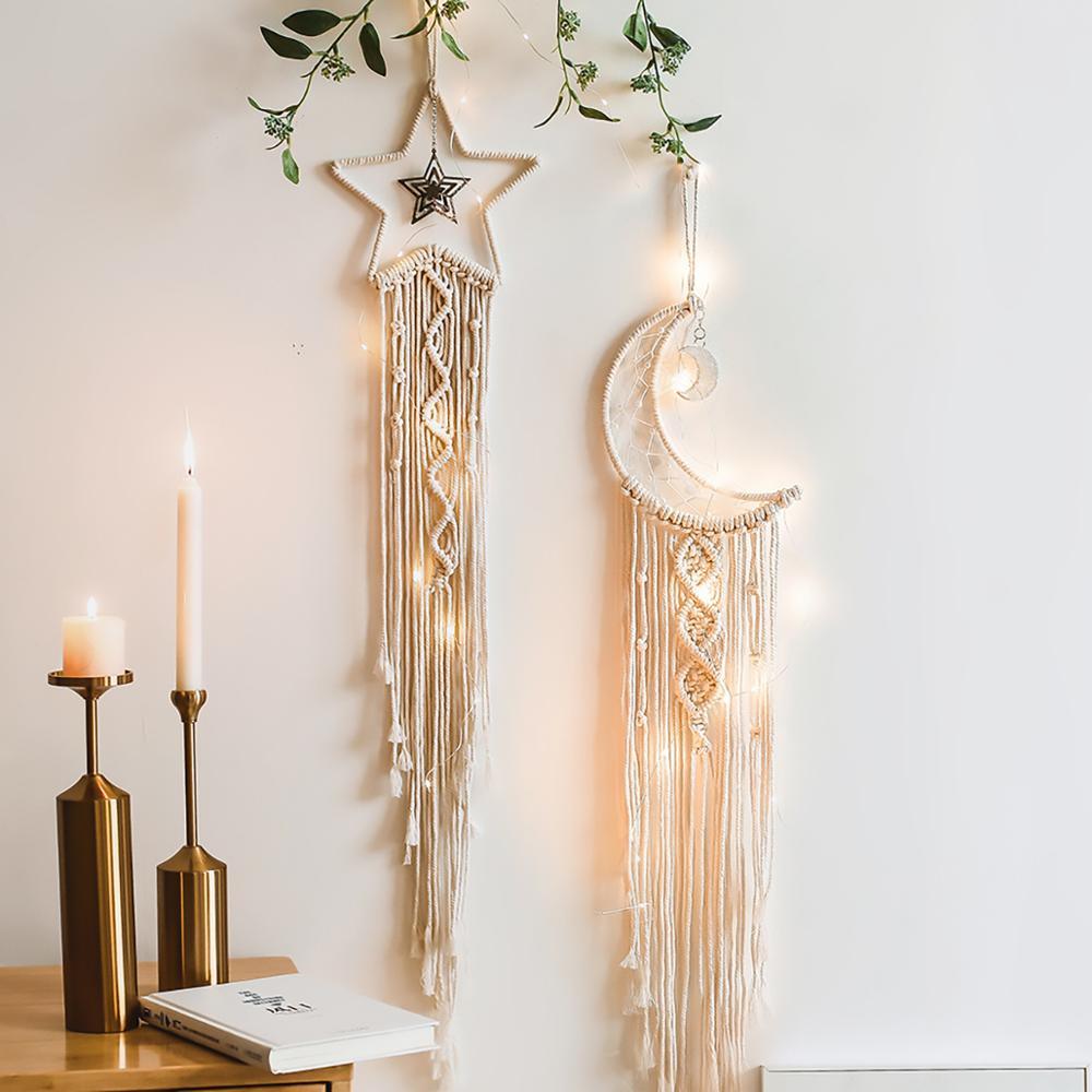 Macrame Leaf Art Home Decor