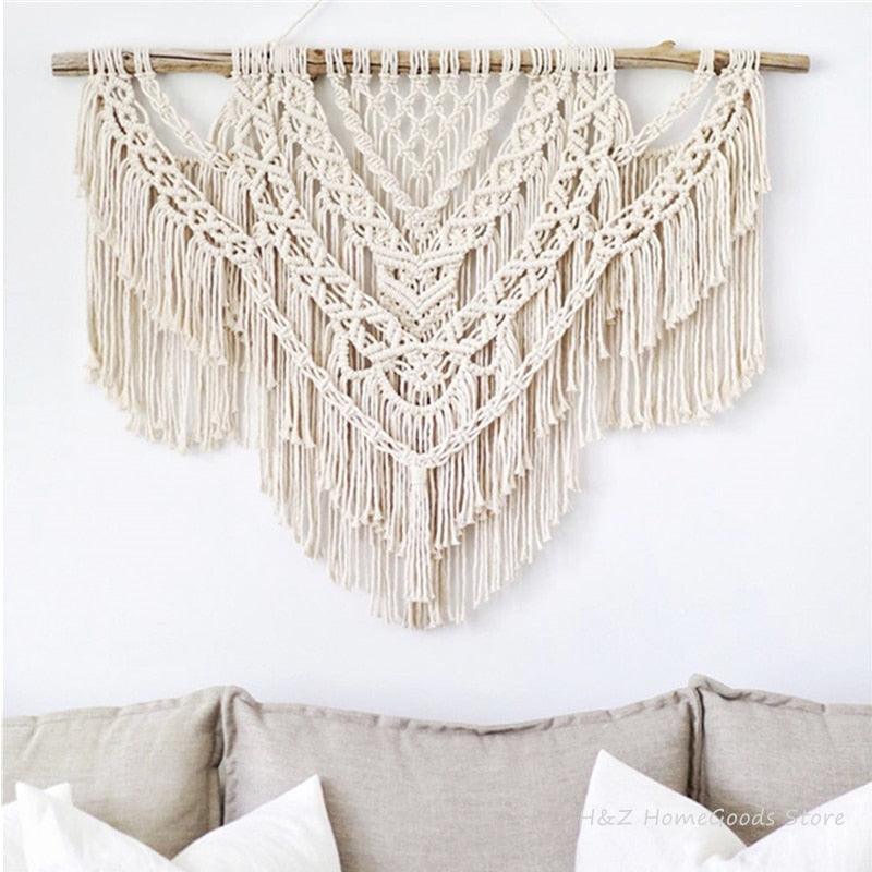 Boho Macrame Wall Art Home Decor