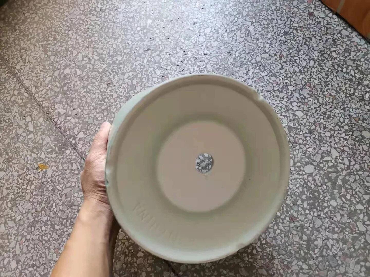 Ceramic Plant Decor Round Cylinder Pot