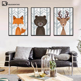 Geometric Animal Wall Art
