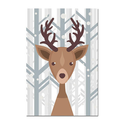 Geometric Animal Wall Art