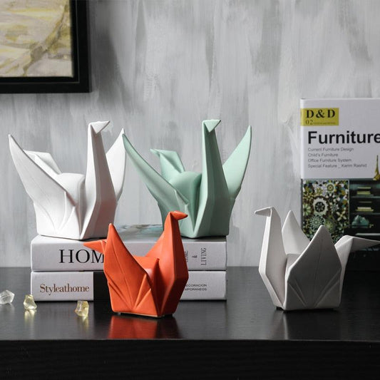 Origami Bird Sculpture