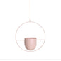 Hanging Metal Oval Planter