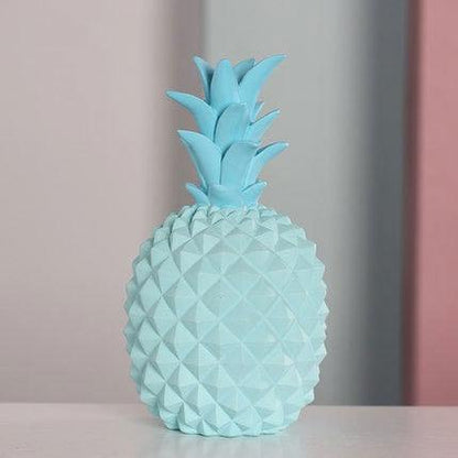 Pineapple Geometric Resin Decor