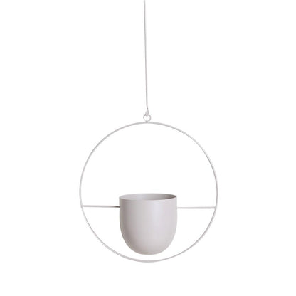 Hanging Metal Oval Planter