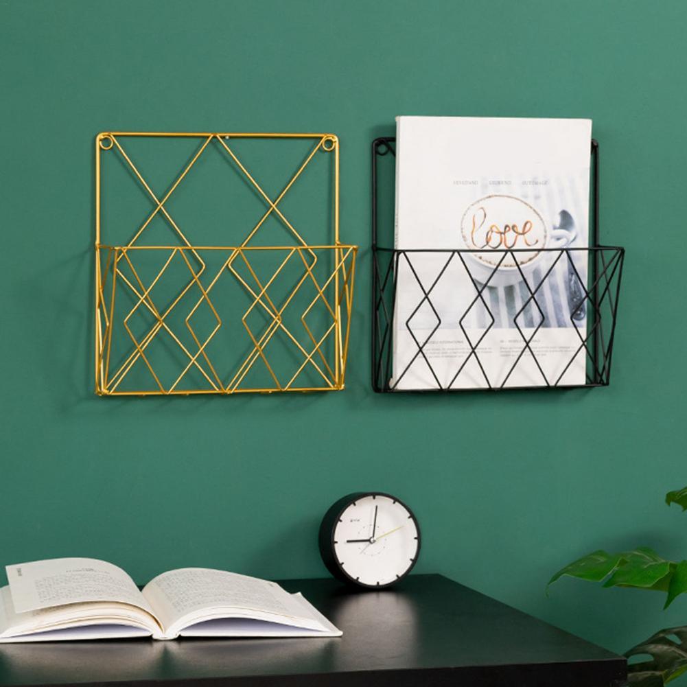 Geometric Wall Mount Rack Storage Holders Shelf