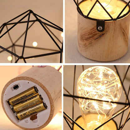 Wesley Wire Geometric Table Lamp