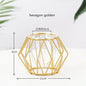 Geometric Plant Holder Mini Metal Tabletop