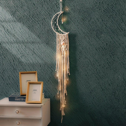 Macrame Leaf Art Home Decor