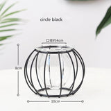 Geometric Plant Holder Mini Metal Tabletop