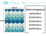 Boho Style Shower Curtains Modern Bath Curtain