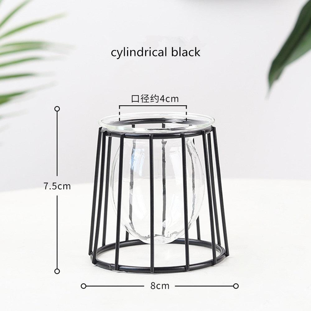 Geometric Plant Holder Mini Metal Tabletop