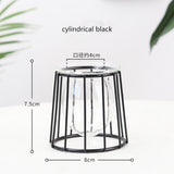 Geometric Plant Holder Mini Metal Tabletop