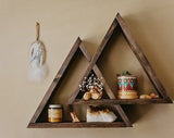 Boho Triangle Wall Art/Shelf